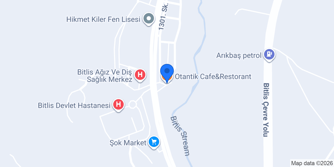 Otantik Cafe&Restorant konumu