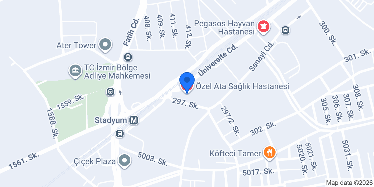 Op. Dr. Utku Tantoğlu konumu