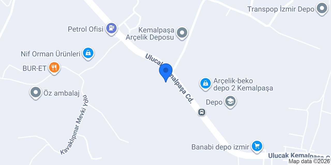 DİNÇERLER HAFRİYAT konumu