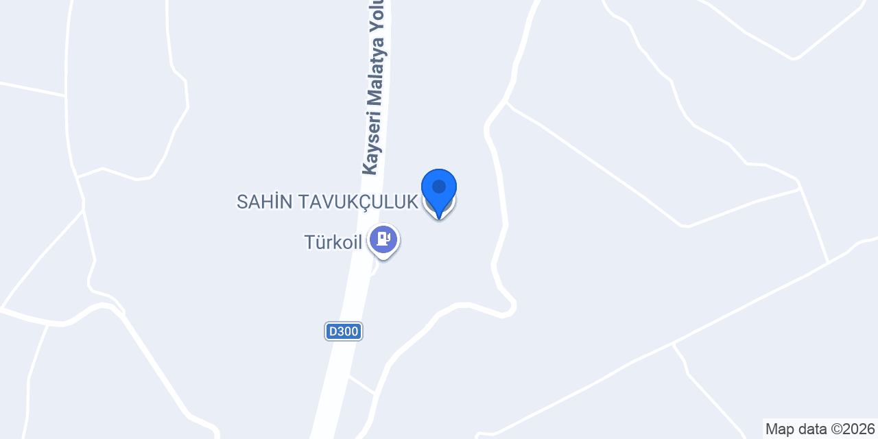 SAHİN TAVUKÇULUK konumu