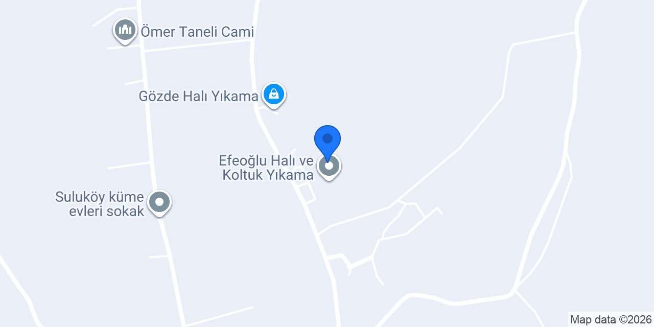 Gözde Halı Yıkama konumu
