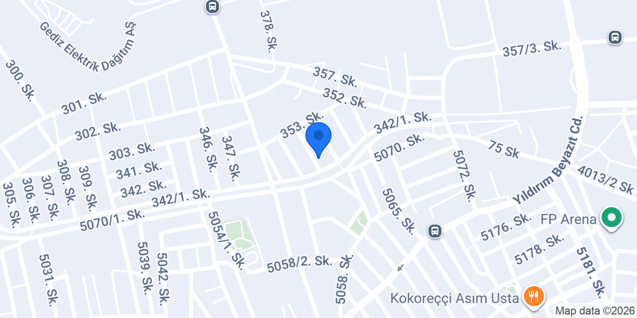 Dakik Özel Servis konumu