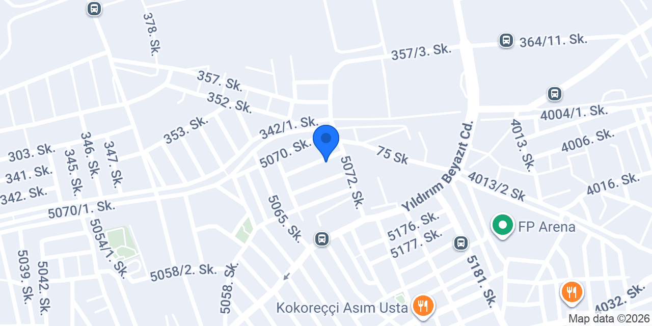 Brk Motors konumu
