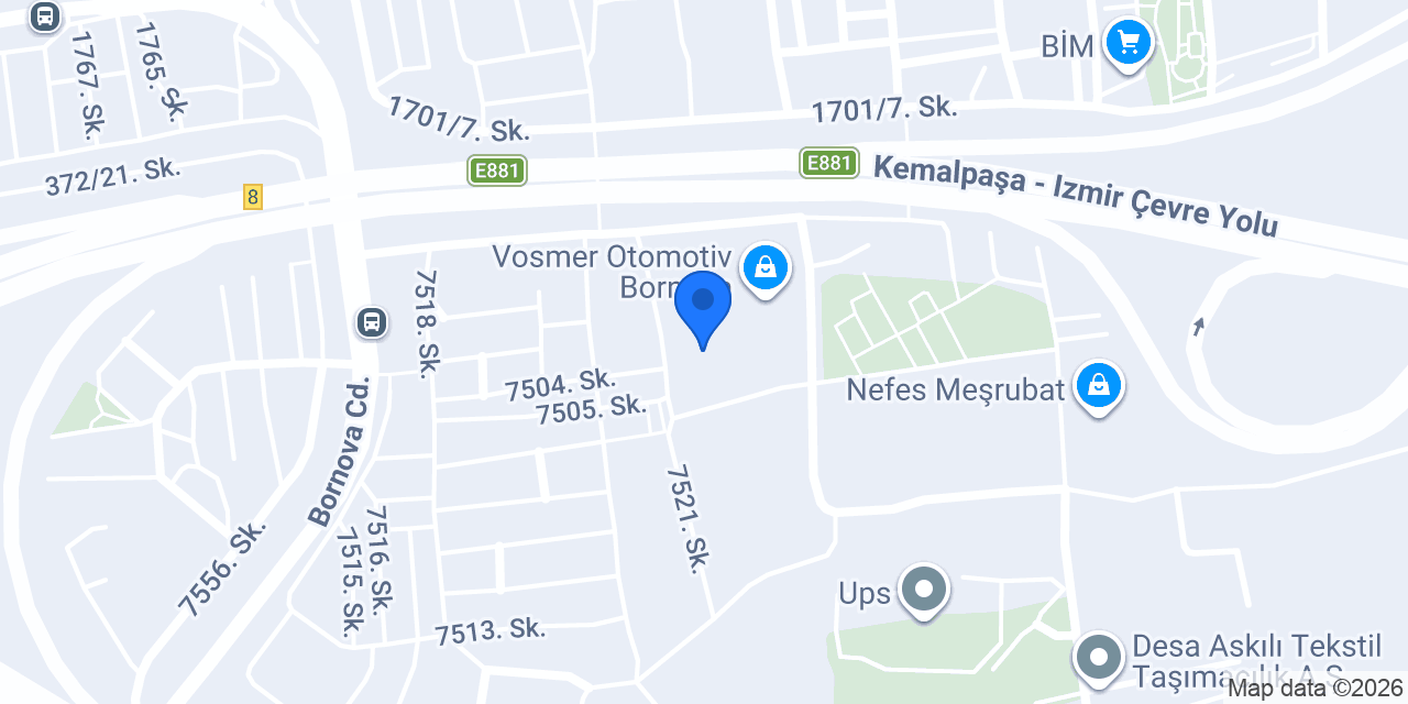 DOD Vosmer konumu