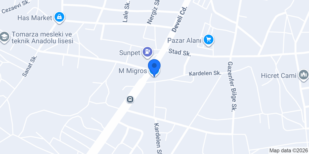 M Migros konumu