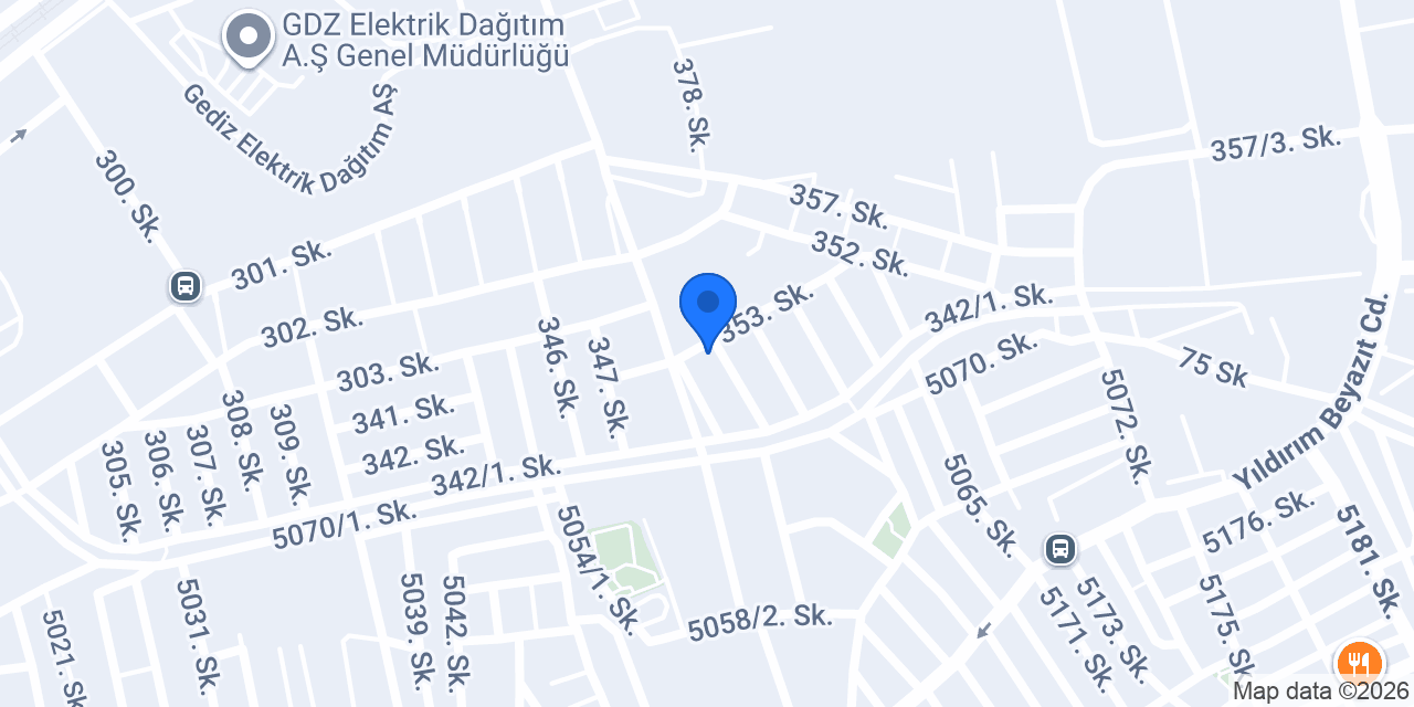 Merkez yol yardım konumu