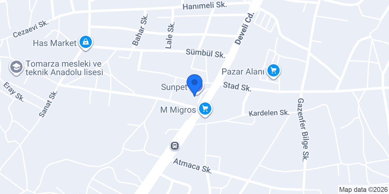 Opet - EMG Akaryakıt konumu