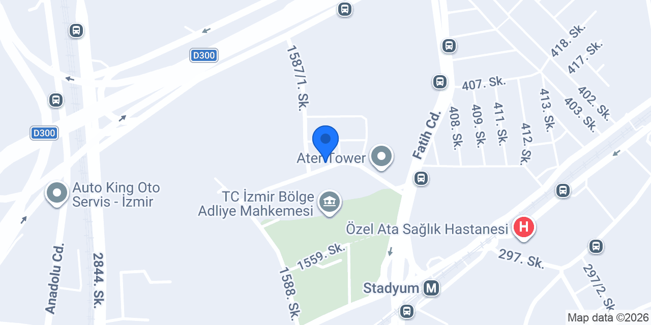 EGE ÖZEL SERVISI konumu