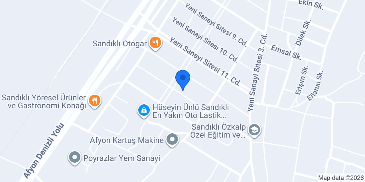 SÖNMEZ REKLAM konumu