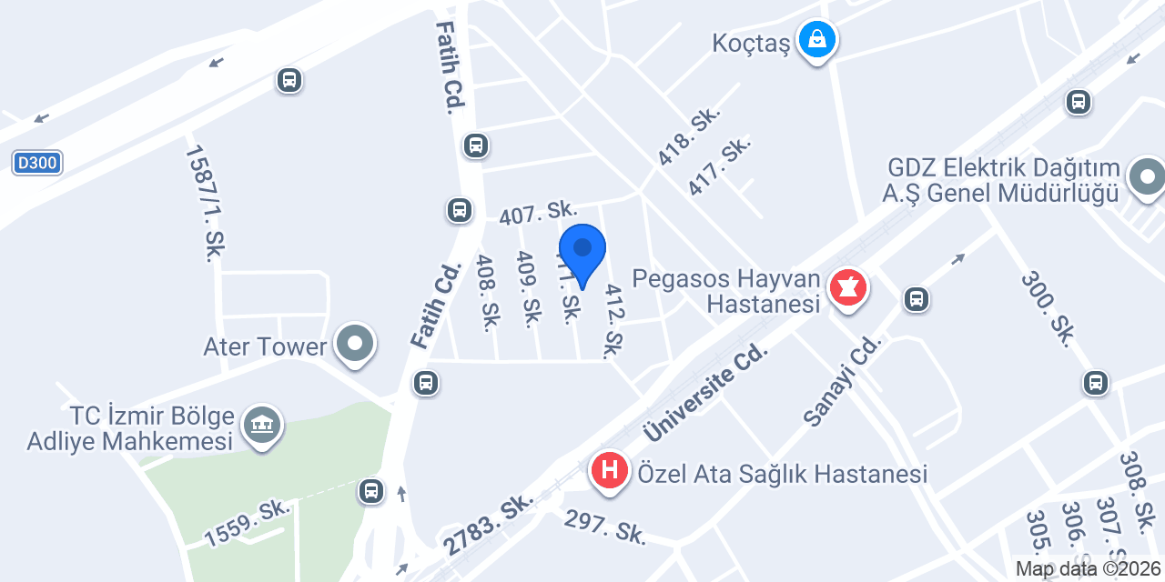 Yanar Performans Özel Servis Tamir Bakım konumu