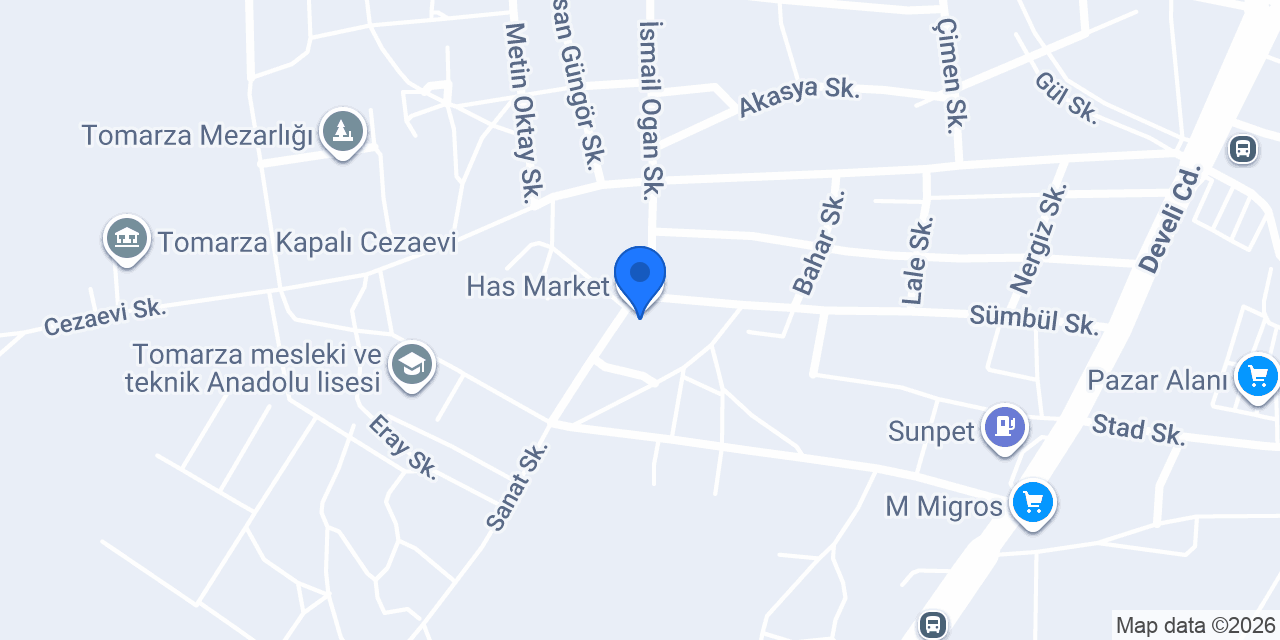 Has Market konumu