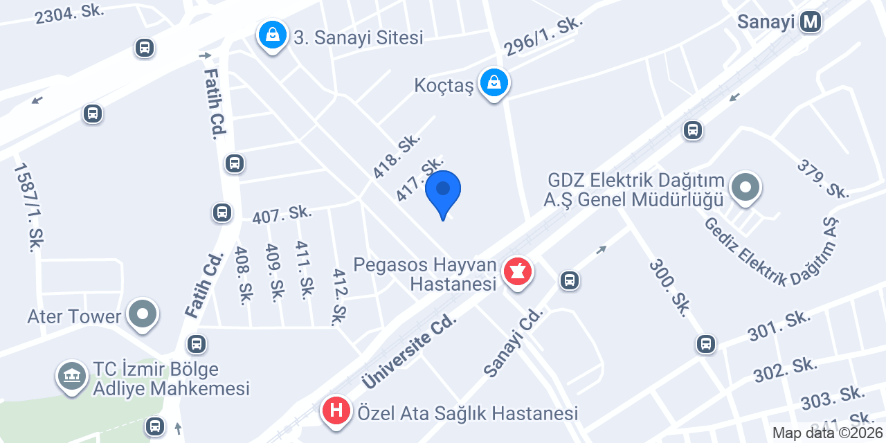 Elmas Bilgi Teknolojileri konumu