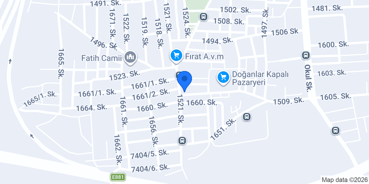 Mimoza İletişim konumu