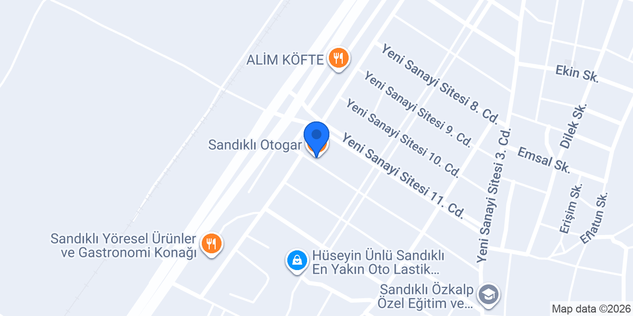 Sandıklı Birlik konumu