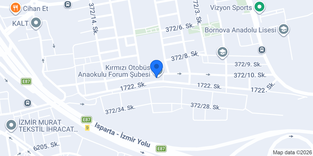 Özel Gülce Anaokulu konumu