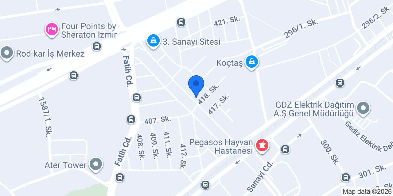 Emre Volvo Yedek Parça konumu