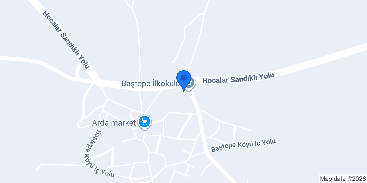 Baştepe İlkokulu konumu