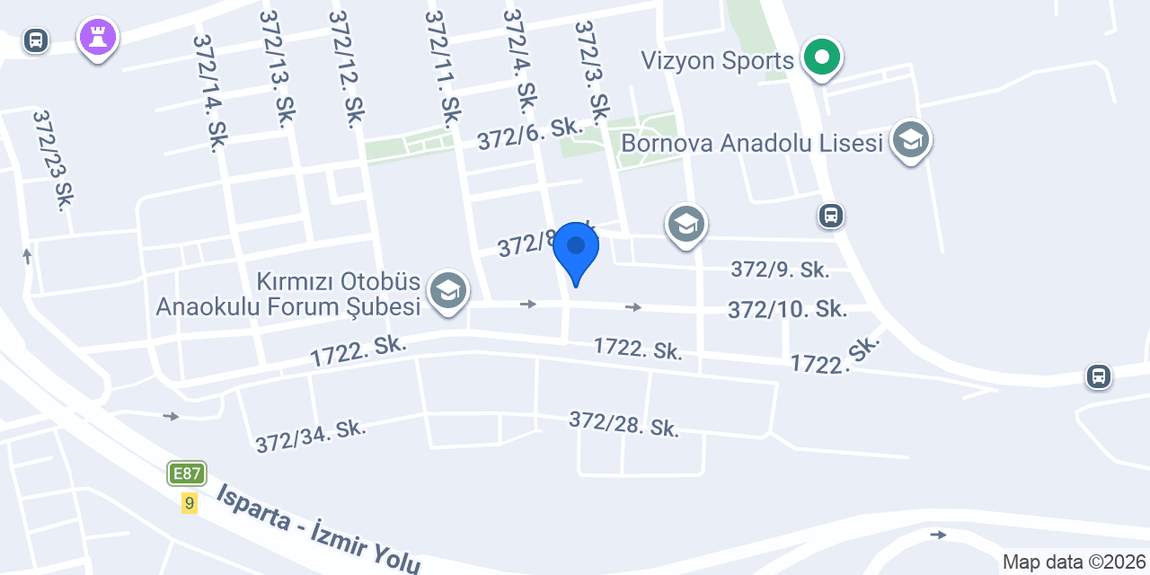 Ayçiçeği Anaokulu konumu