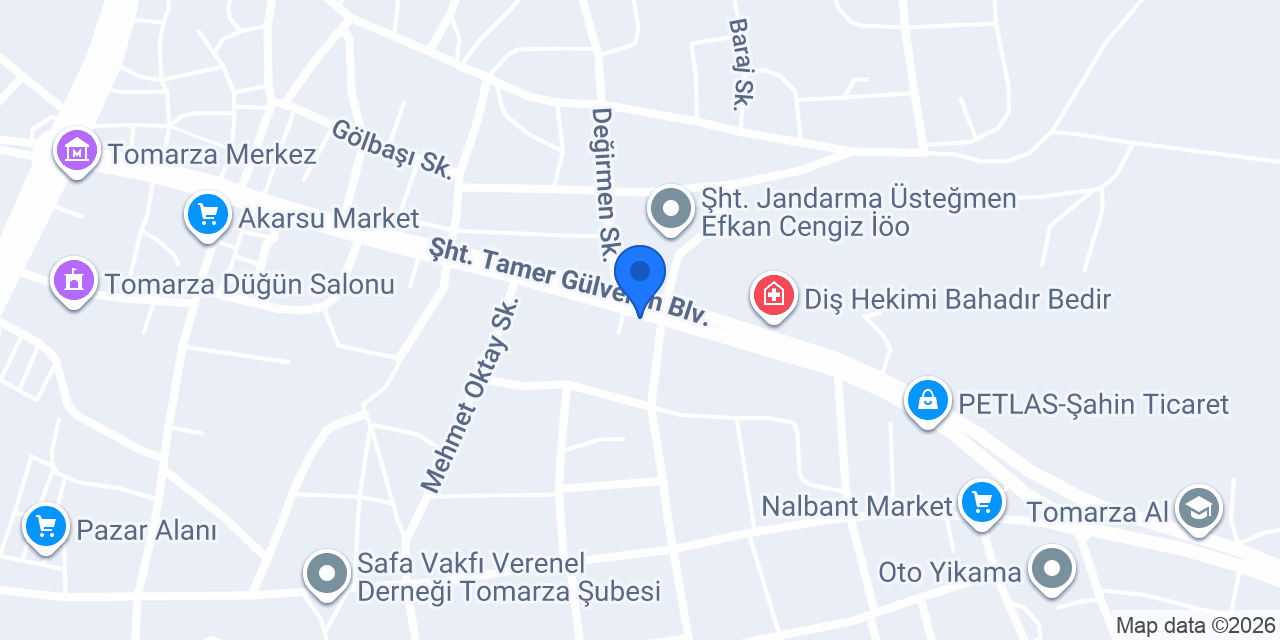 Tekin Avm konumu