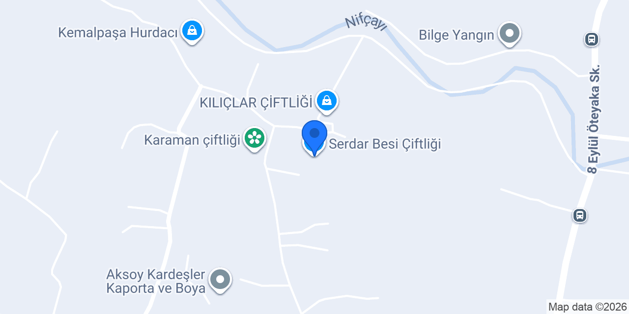 Serdar Besi Çiftliği konumu