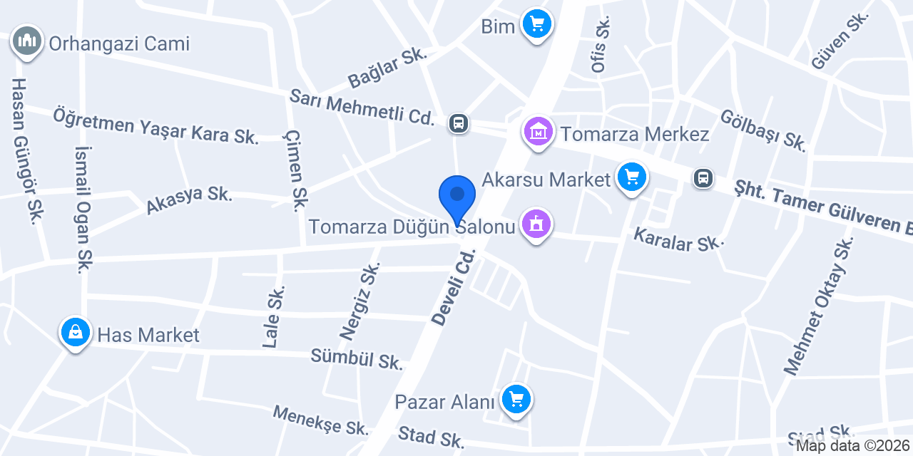 Süha Turizm konumu