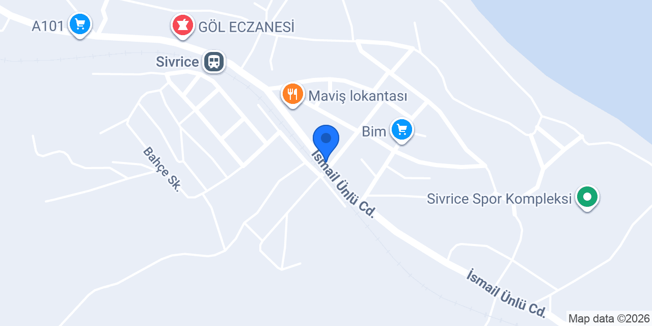 Sivrice Lisesi konumu