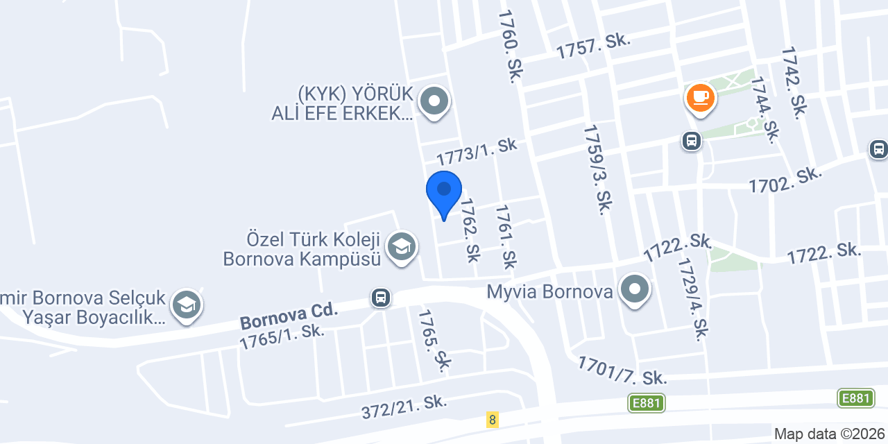 Oyunhane Bornova konumu
