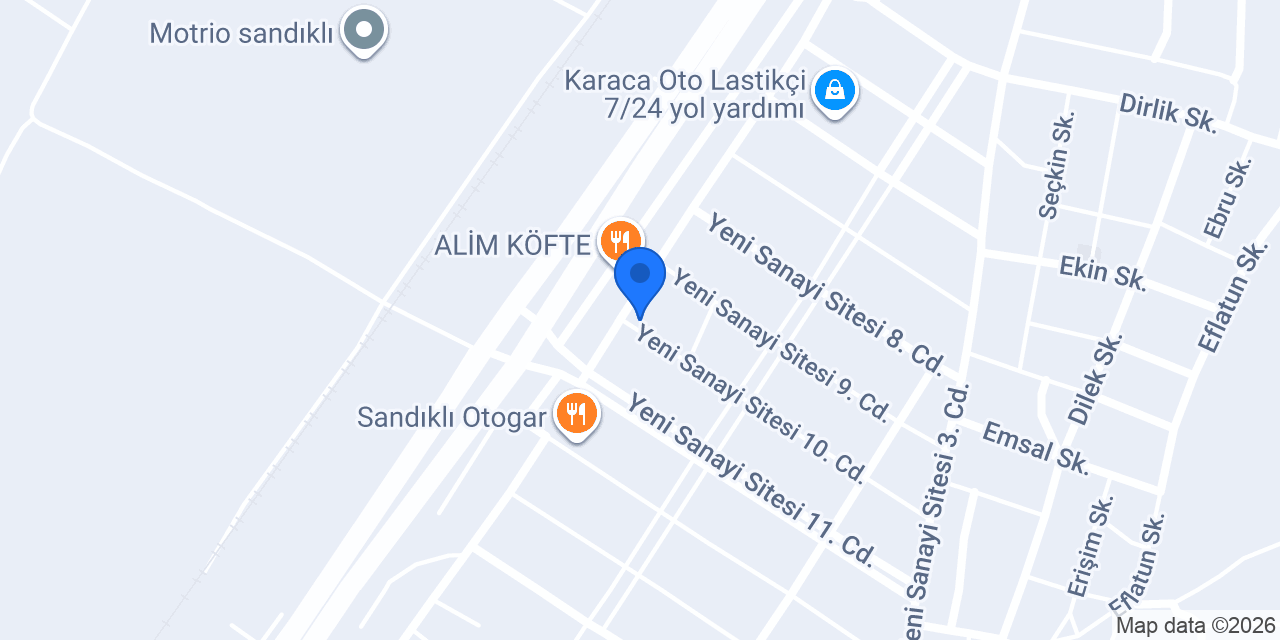 Birlik Oto konumu