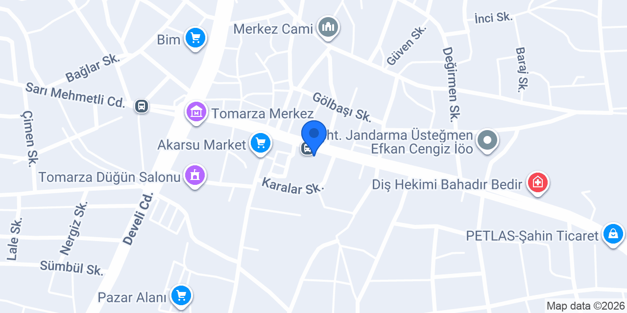 Özşirin hediyelik konumu