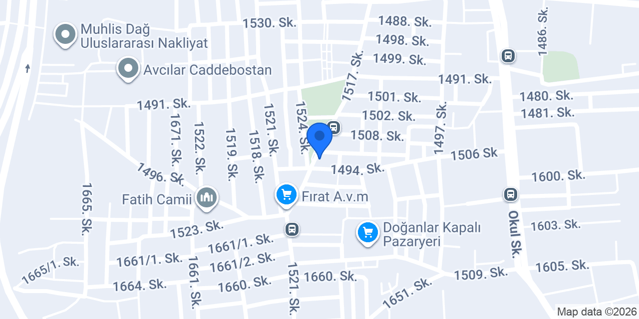 Ökkan Eczanesi konumu
