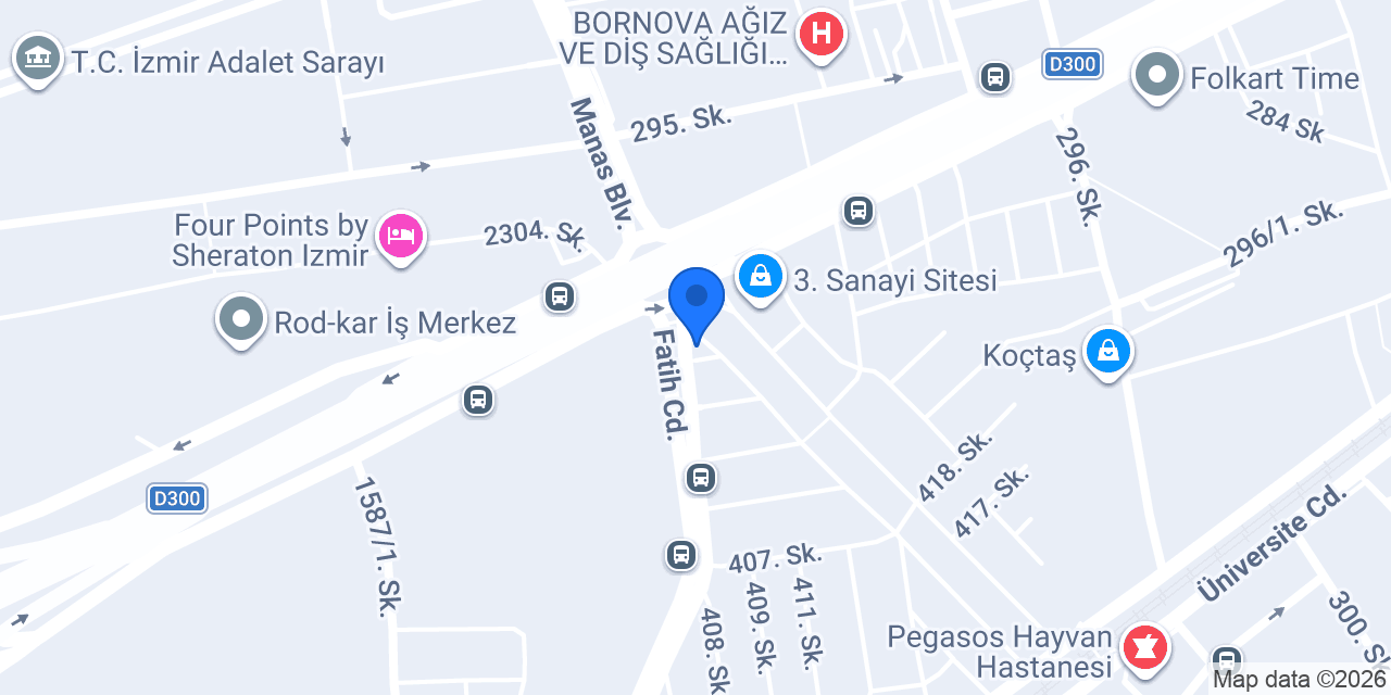 ULUTAŞLAR OTOMOTİV İZMİR konumu