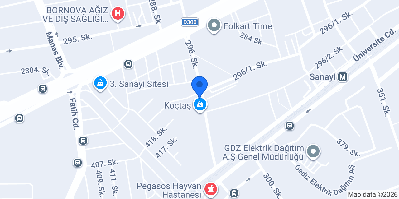 Akbank konumu