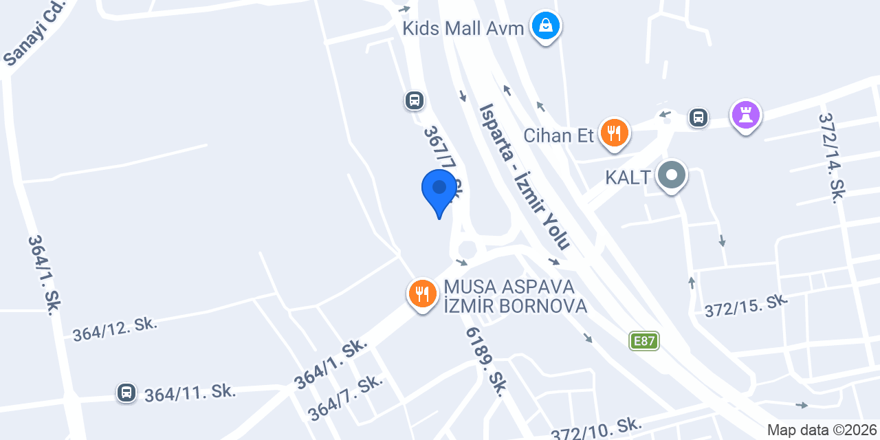 ŞENTÜRK RENT A CAR konumu