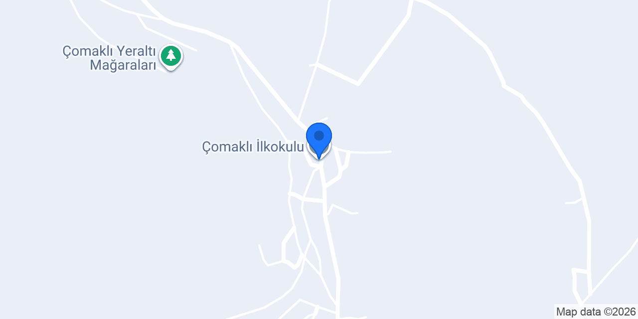 Çomaklı İlkokulu konumu