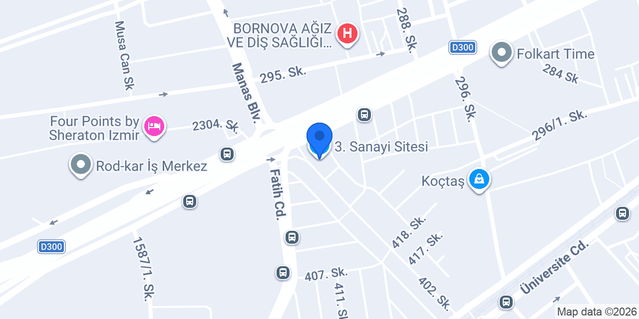 3. Sanayi Sitesi konumu