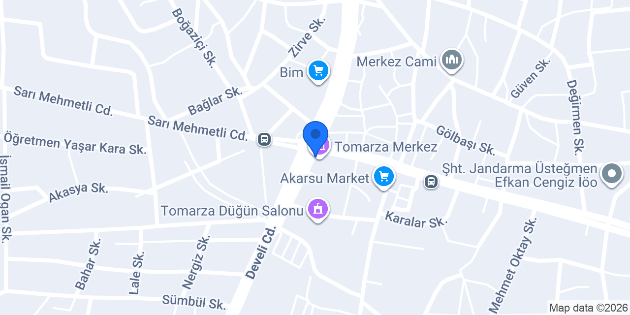 Dağlı oto boya konumu