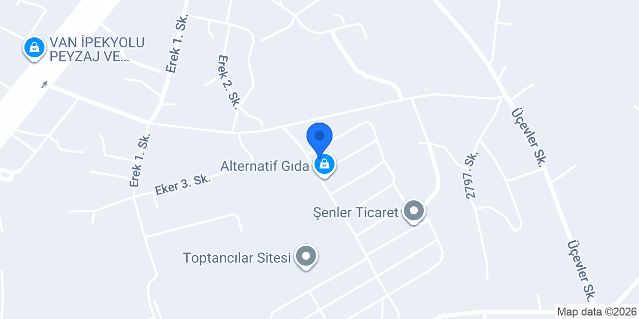 ERCANLAR GIDA konumu