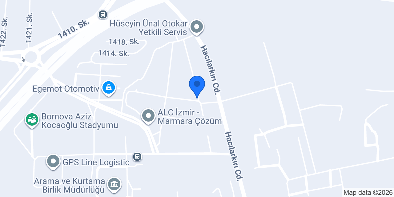 Han Stone İzmir Showroom konumu