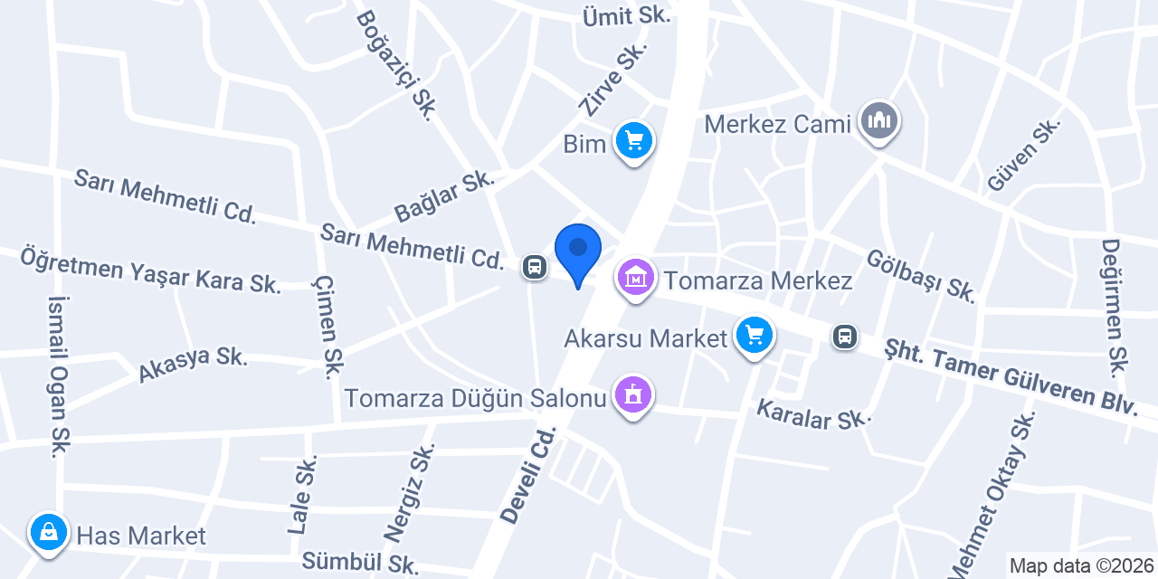 YILMAZ OTO LASTIK konumu