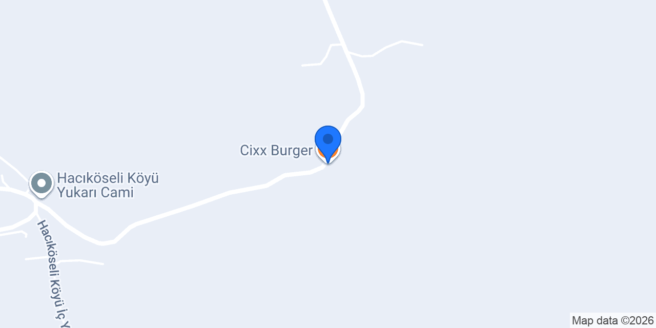 Cixx Burger konumu