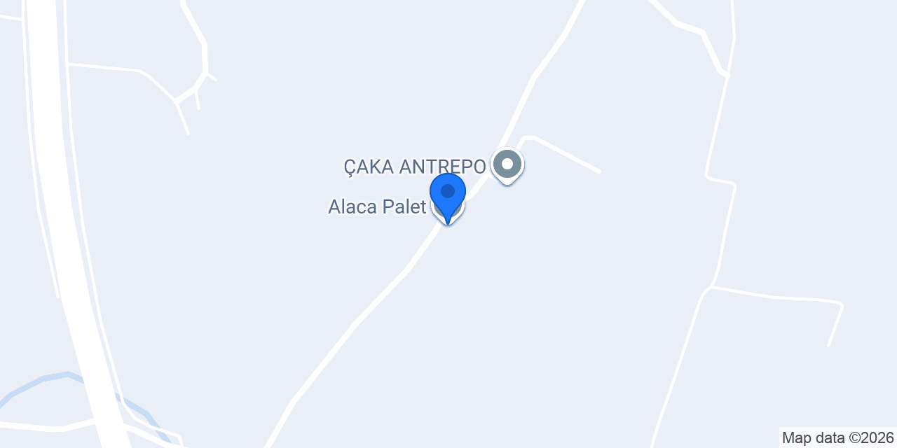 Alaca Palet konumu