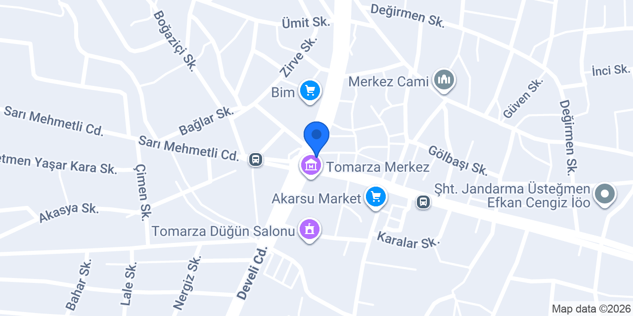 Saraç Hukuk Bürosu konumu