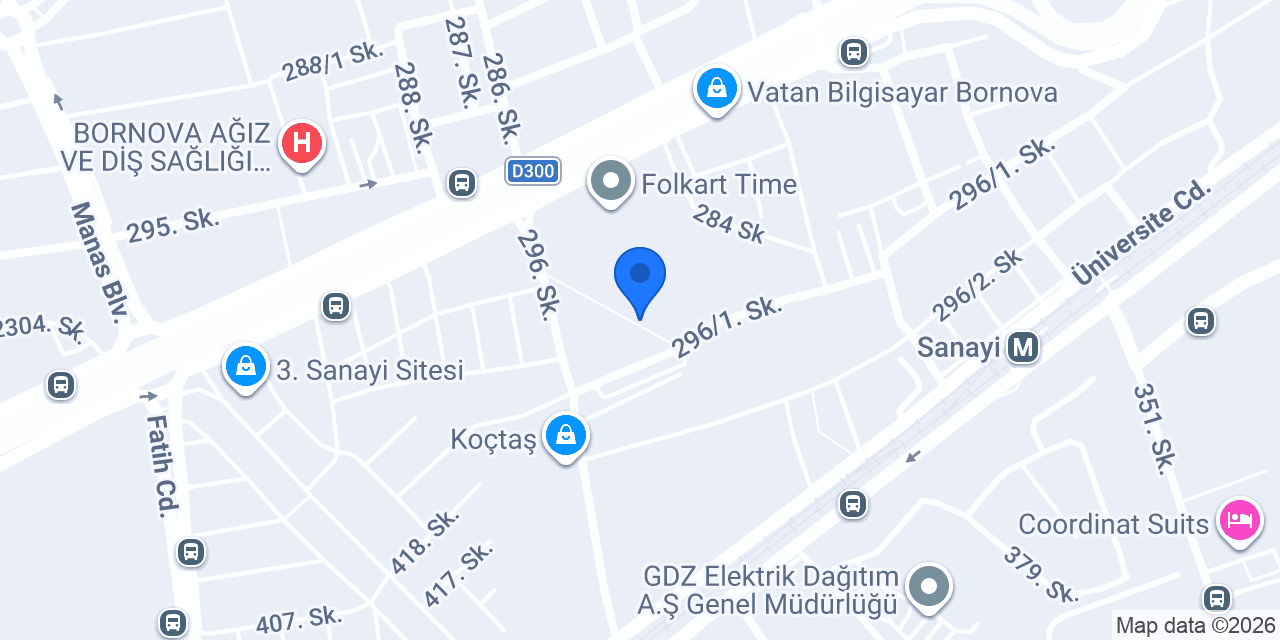 Bulut Nail Room konumu