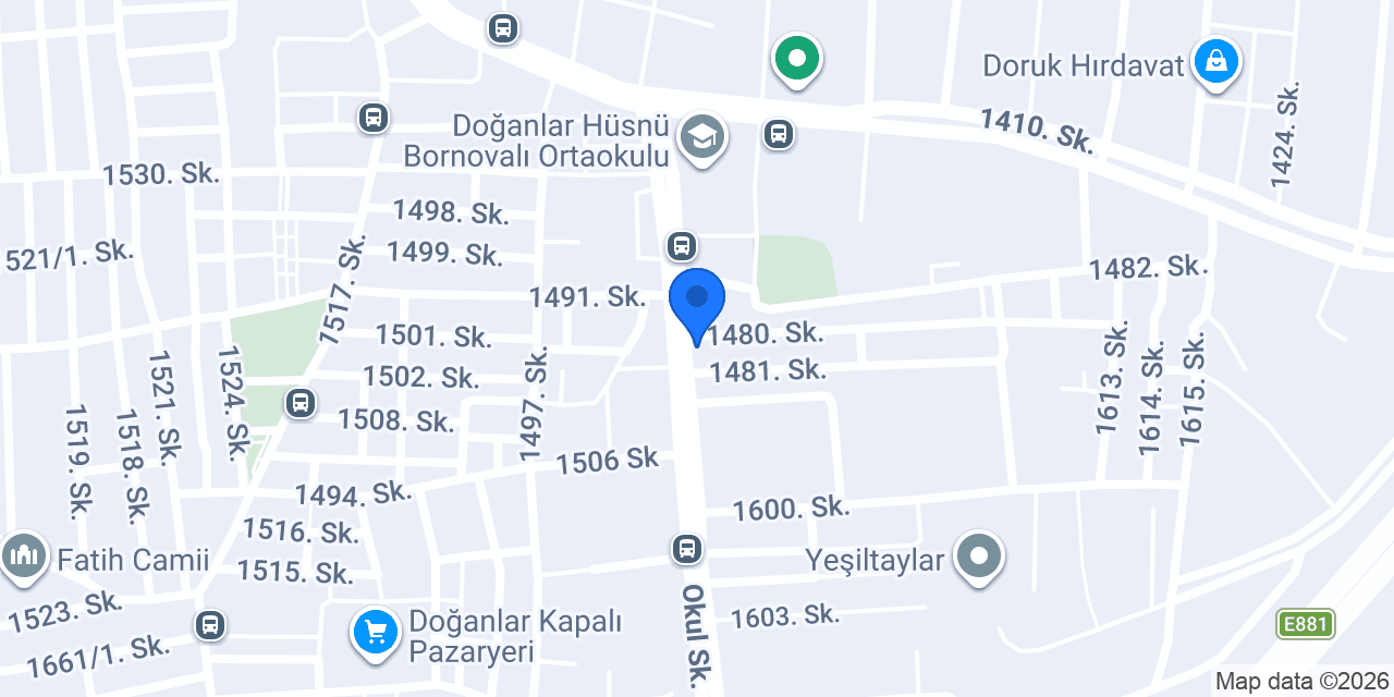 B.M.V. Özkan Elektrik konumu