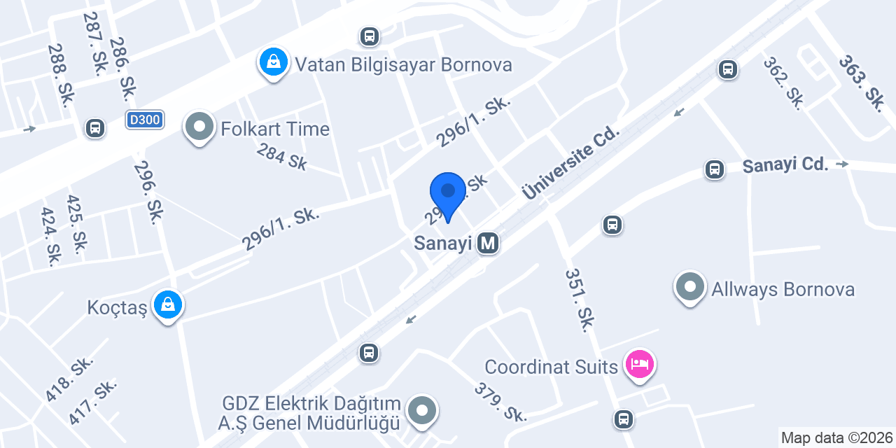 İzmir Pedagoji Merkezi konumu