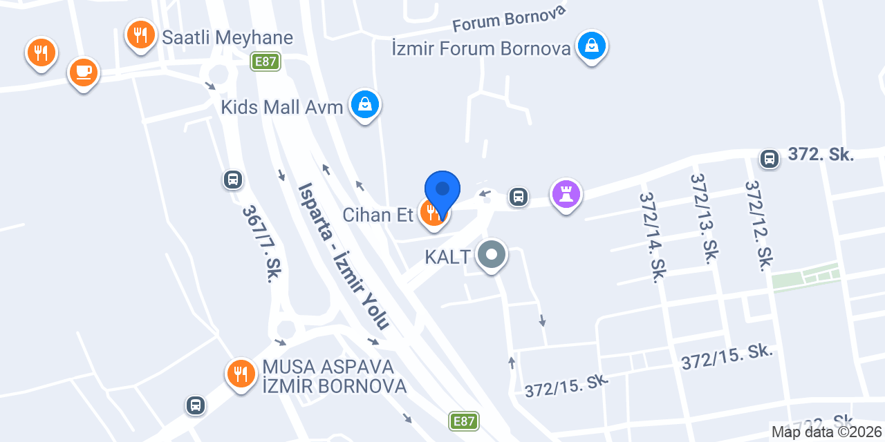 Turan Şef Restaurant konumu