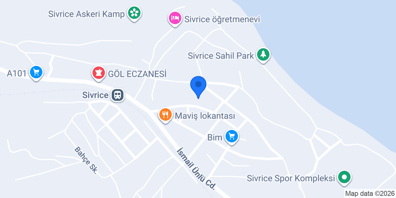 Ptt-sivrice Şubesi konumu