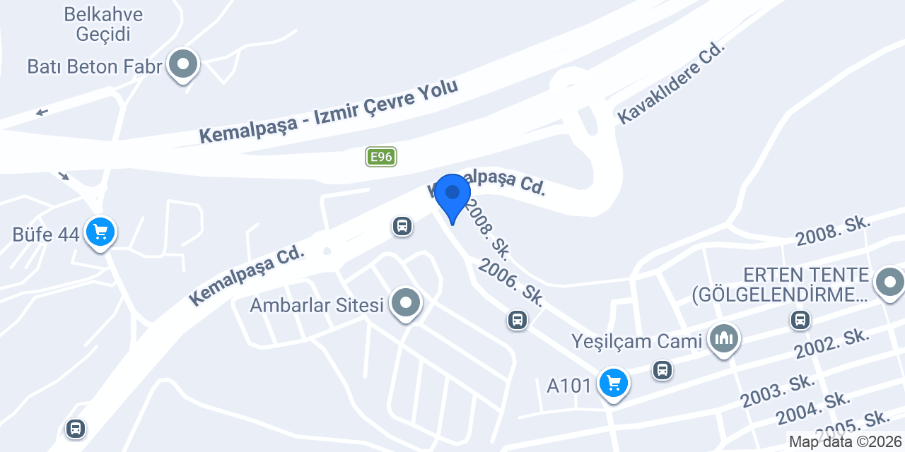 Efes Çadır ve Tente A.Ş. konumu