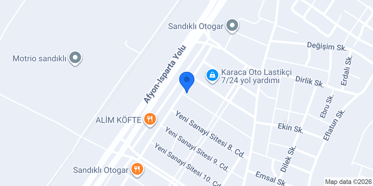 Ce-ka Oto Yedek Parça konumu