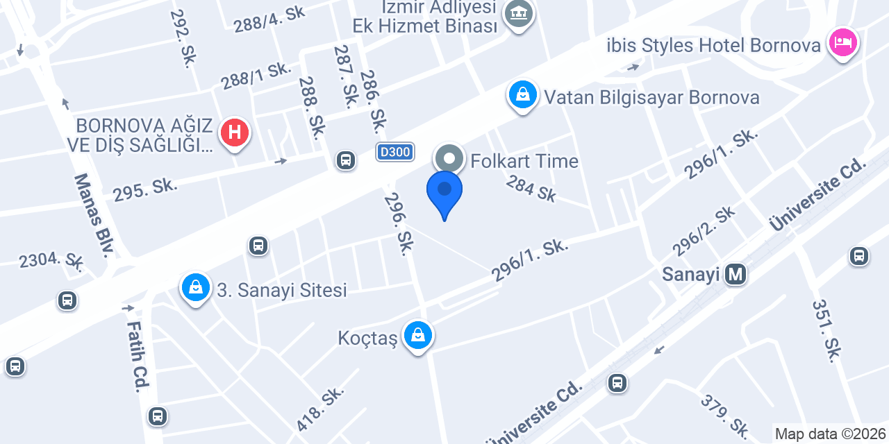 Koyu Bornova konumu